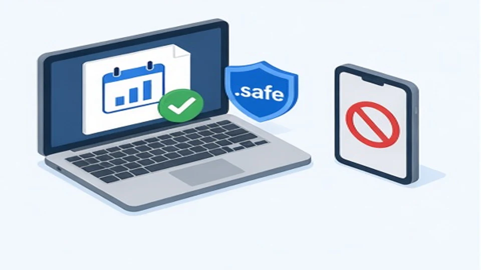 授权客户可查看safe项目周报而额外未授权设备被拒绝的示意图