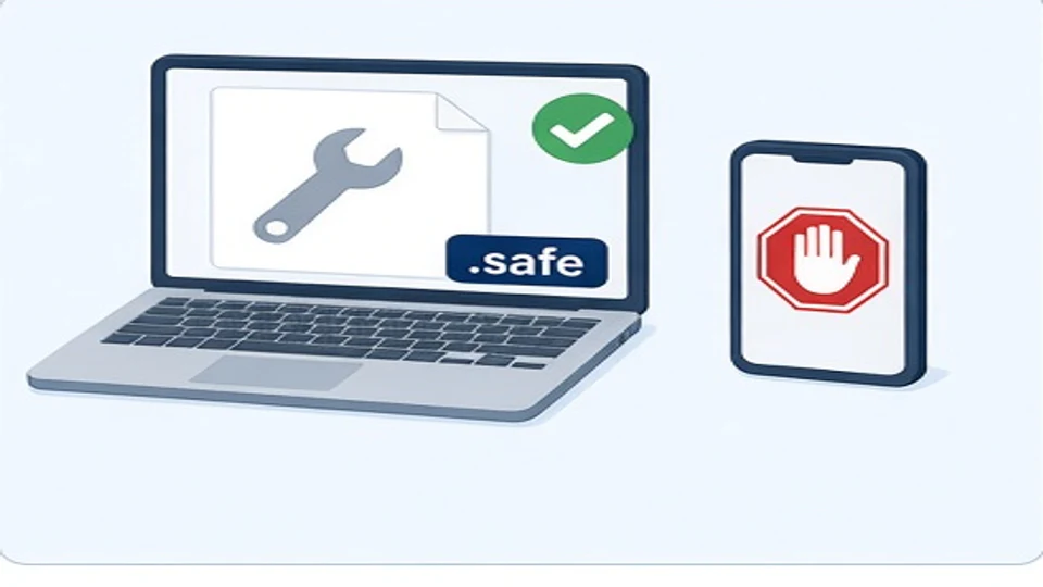 授权服务商可查看safe维修手册而额外未授权设备被拒绝的示意图